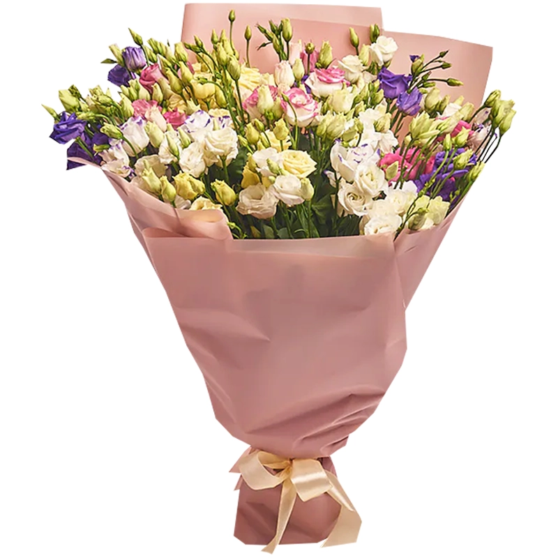 Букет из 35 эустом микс