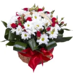 Корзина с цветами Сочное удовольствие